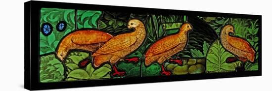 Depicting Four Partridges-null-Premier Image Canvas