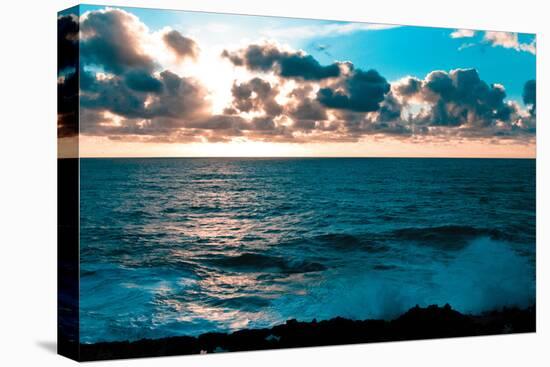 Depoe Bay Sunset I-Erin Berzel-Premier Image Canvas