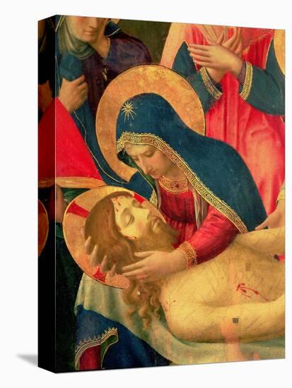 Deposition from the Cross, Detail of the Virgin Mary, 1436-Fra Angelico-Premier Image Canvas