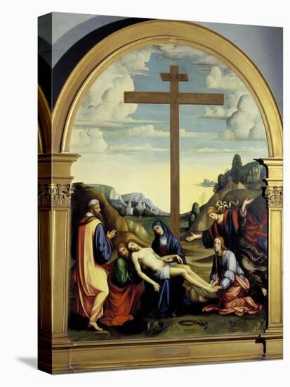 Deposition with Joseph of Arimathea-Francesco Francia-Premier Image Canvas