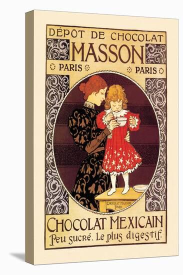 Depot de Chocolat Masson: Chocolat Mexicain-Eugene Grasset-Stretched Canvas