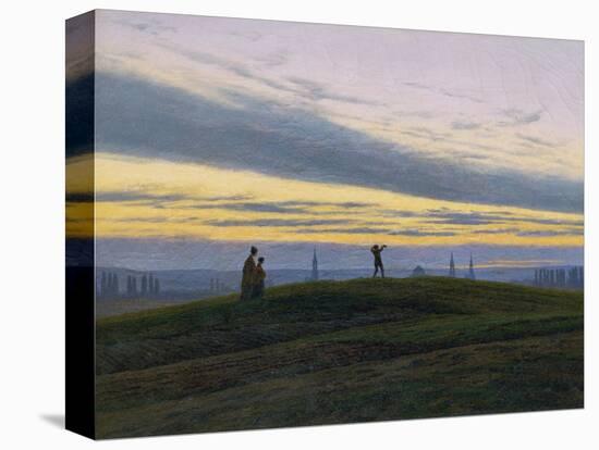 Der Abendstern, um 1830-Caspar David Friedrich-Premier Image Canvas