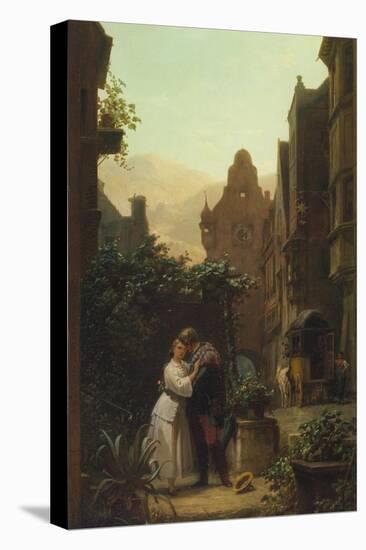 Der Abschied, um 1855-Carl Spitzweg-Premier Image Canvas