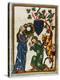 Der Schenk Von Limburg, Ministerial Swabian (Mid 13th Century) Says Goodbye to His Lady before…-null-Premier Image Canvas