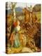 Der Sturz des Rostigen Ritters. The Overthrowing of the Rusty Knight-Arthur Hughes-Premier Image Canvas