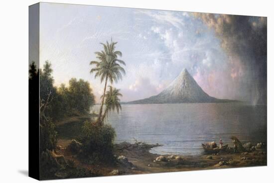 Der Vulkan Omotepe in Nicaragua-Martin Johnson Heade-Premier Image Canvas