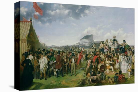 Derby Day (Detail)-William Powell Frith-Premier Image Canvas