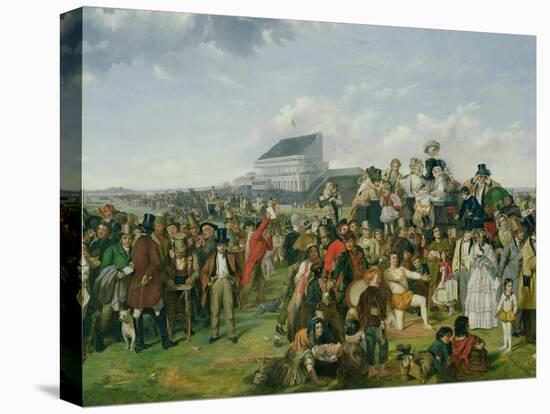 Derby Day (Detail)-William Powell Frith-Premier Image Canvas