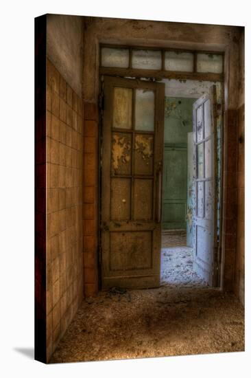 Derelict Interior Hallway-Nathan Wright-Premier Image Canvas