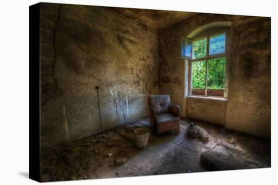 Derelict Room with Chair-Nathan Wright-Premier Image Canvas