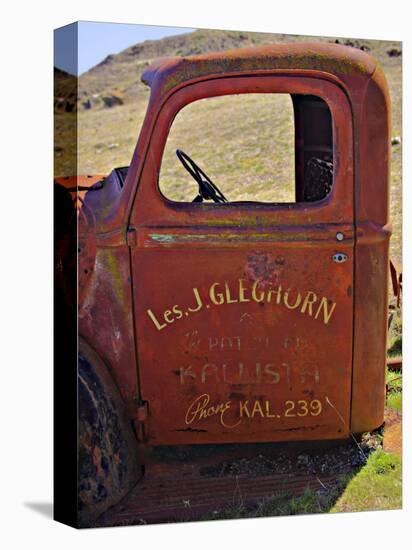 Derelict Truck, near Ararat, Victoria, Australia-David Wall-Premier Image Canvas