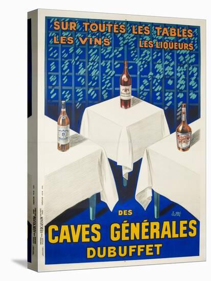 Des Caves Generales Dubuffet French Wine and Spirits Poster-null-Premier Image Canvas