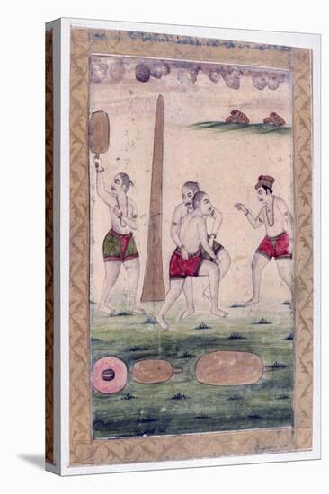 Desakha Ragini, Ragamala Album, School of Rajasthan, 19th Century-null-Premier Image Canvas