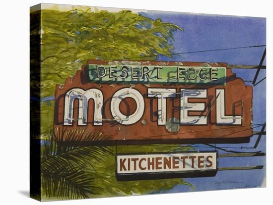 Desert Edge Motel, 2006-Lucy Masterman-Premier Image Canvas