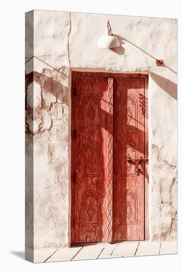 Desert Home - Old Red Door-Philippe HUGONNARD-Premier Image Canvas