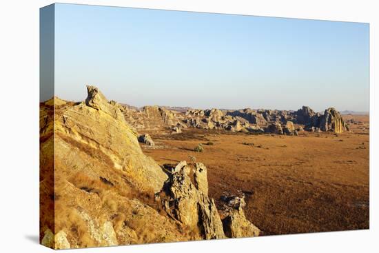 Desert landscape, Isalo National Park, central area, Madagascar, Africa-Christian Kober-Premier Image Canvas