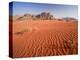 Desert Sands, Wadi Rum Desert and Jebel Qattar Mountain, Jordan-Michele Falzone-Premier Image Canvas