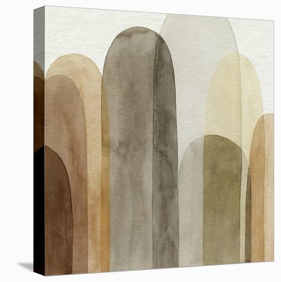 Desert Watercolor Arches I-Grace Popp-Stretched Canvas