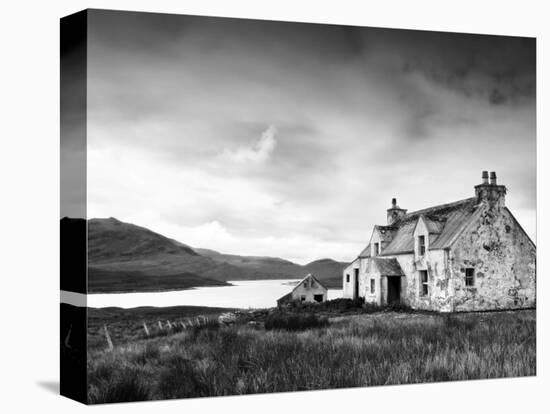 Deserted Farm Near Arivruach, Isle of Lewis, Hebrides, Scotland, UK-Nadia Isakova-Premier Image Canvas