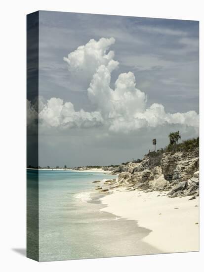 Deserted Island (Cay), Eastern Providenciales, Turks and Caicos Islands, West Indies, Caribbean-Kim Walker-Premier Image Canvas