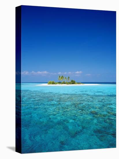 Deserted Island, Maldives, Indian Ocean-Sakis Papadopoulos-Premier Image Canvas