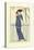 Design for a Bathing Dress, from Costumes Parisien, Pub.1912 (Pochoir Print)-Georges Barbier-Premier Image Canvas