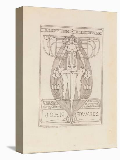 Design for a Bookplate, 1896-Margaret MacDonald-Premier Image Canvas