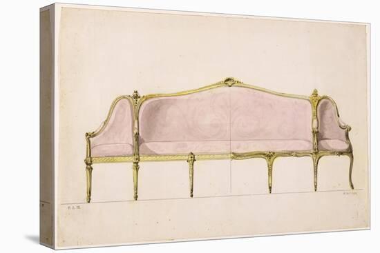 Design for a Settee-John Linnell-Premier Image Canvas