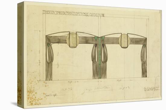Design for an Exhibition Stand for Francis Smith, Used at the Glasgow Exhibition-Charles Rennie Mackintosh-Premier Image Canvas