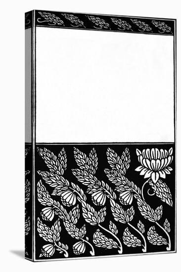 'Design for Cover of Nobody's Fault, 1914-Aubrey Beardsley-Premier Image Canvas