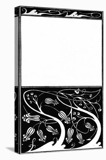 'Design for Cover of The Mountain Lovers, c.1895, (1914)-Aubrey Beardsley-Premier Image Canvas