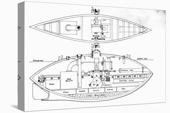 Design for the Baker Submarine-null-Premier Image Canvas