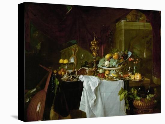 Dessert. Still-life, 1640-Jan Davidsz de Heem-Premier Image Canvas