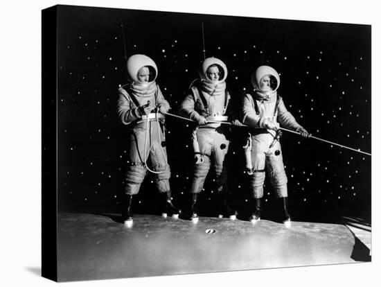 Destination Moon, Dick Wesson, John Archer, Warner Anderson, 1950-null-Stretched Canvas