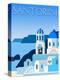 Destination Santorini-The Trainyard Cooperative-Premier Image Canvas