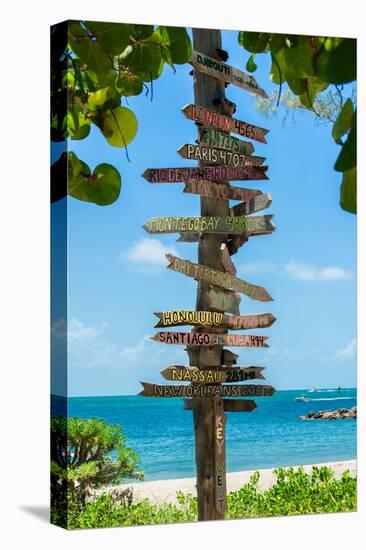 Destination Signs - Key West - Florida-Philippe Hugonnard-Premier Image Canvas