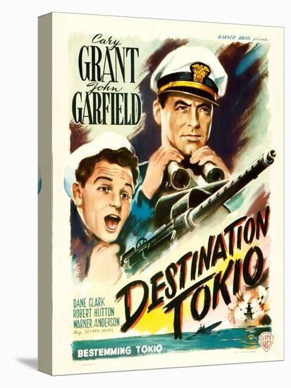 Destination Tokio, from Left: John Garfield, Cary Grant, 1943-null-Stretched Canvas