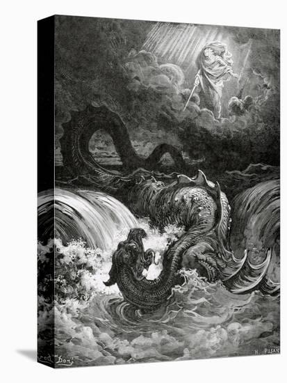 Destruction of Leviathan, 1865-null-Premier Image Canvas