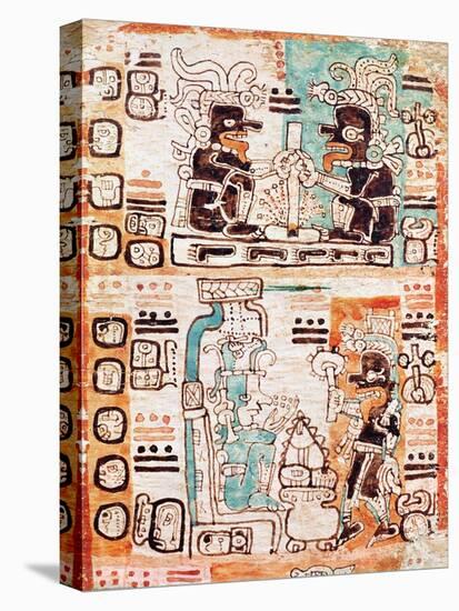 Detail from a Mayan Codex-null-Premier Image Canvas