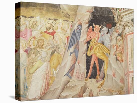 Detail from 'The Descent from the Cross', Capellone Degli Spagnoli, 1365-67-Andrea Di Bonaiuto-Premier Image Canvas