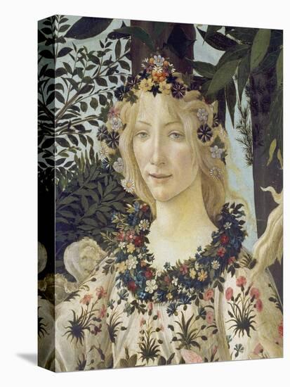 Detail from the Painting "Primavera": Head of Flora-Sandro Botticelli-Premier Image Canvas