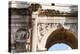 Detail of Arch of Constantine, Arco di Costantino, Rome, Latium, Italy, Europe-Nico Tondini-Premier Image Canvas