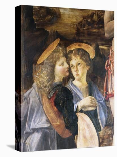 Detail of Baptism of Christ-Leonardo da Vinci-Premier Image Canvas