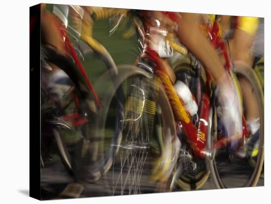 Detail of Blurred Cycling Action-Chris Trotman-Premier Image Canvas