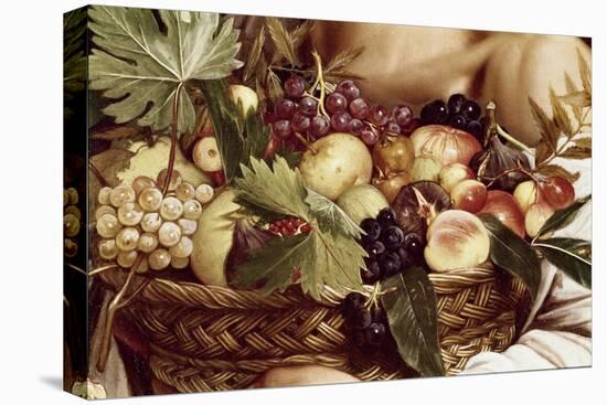 Detail of Boy with Basket of Fruit-Caravaggio-Premier Image Canvas