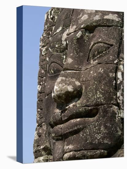 Detail of Carving, Angkor Wat Archaeological Park, Siem Reap, Cambodia, Indochina, Southeast Asia-Julio Etchart-Premier Image Canvas