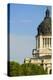 Detail of dome of South Dakota State Capitol and complex, Pierre, South Dakota, built between 19...-null-Premier Image Canvas