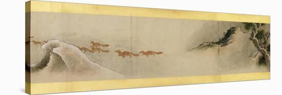 Detail of Handscroll with Miscellaneous Images, Edo Period, 1839-Katsushika Hokusai-Premier Image Canvas
