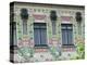 Detail of House Decoration, Secessionist, Otto Wagner, Wienzele Street, Vienna, Austria-Adam Woolfitt-Premier Image Canvas