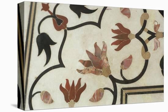 Detail of Inlay Work, Taj Mahal, Unesco World Heritage Site, Agra, India-Sybil Sassoon-Premier Image Canvas